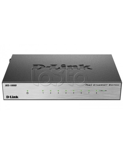 Коммутатор D-Link DES-1008D/L2B в Петрозаводске Коммутаторы Pintop.ru