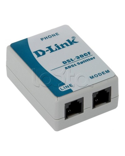 Сплиттер ADSL D-Link DSL-30CF/RS в Петрозаводске Маршрутизаторы, Роутеры и Точки Доступа Pintop.ru